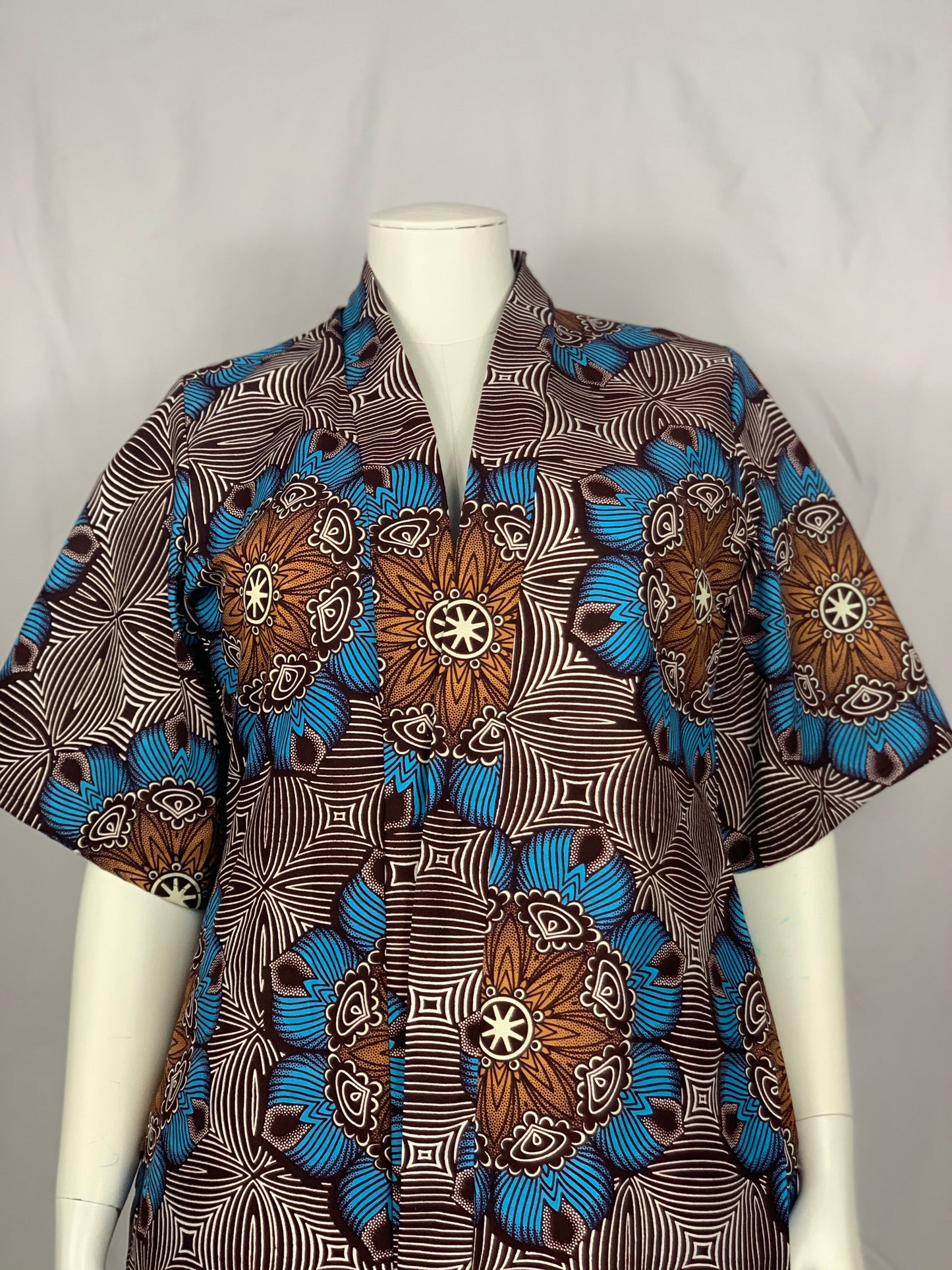 Adama Ankara Print Kimono