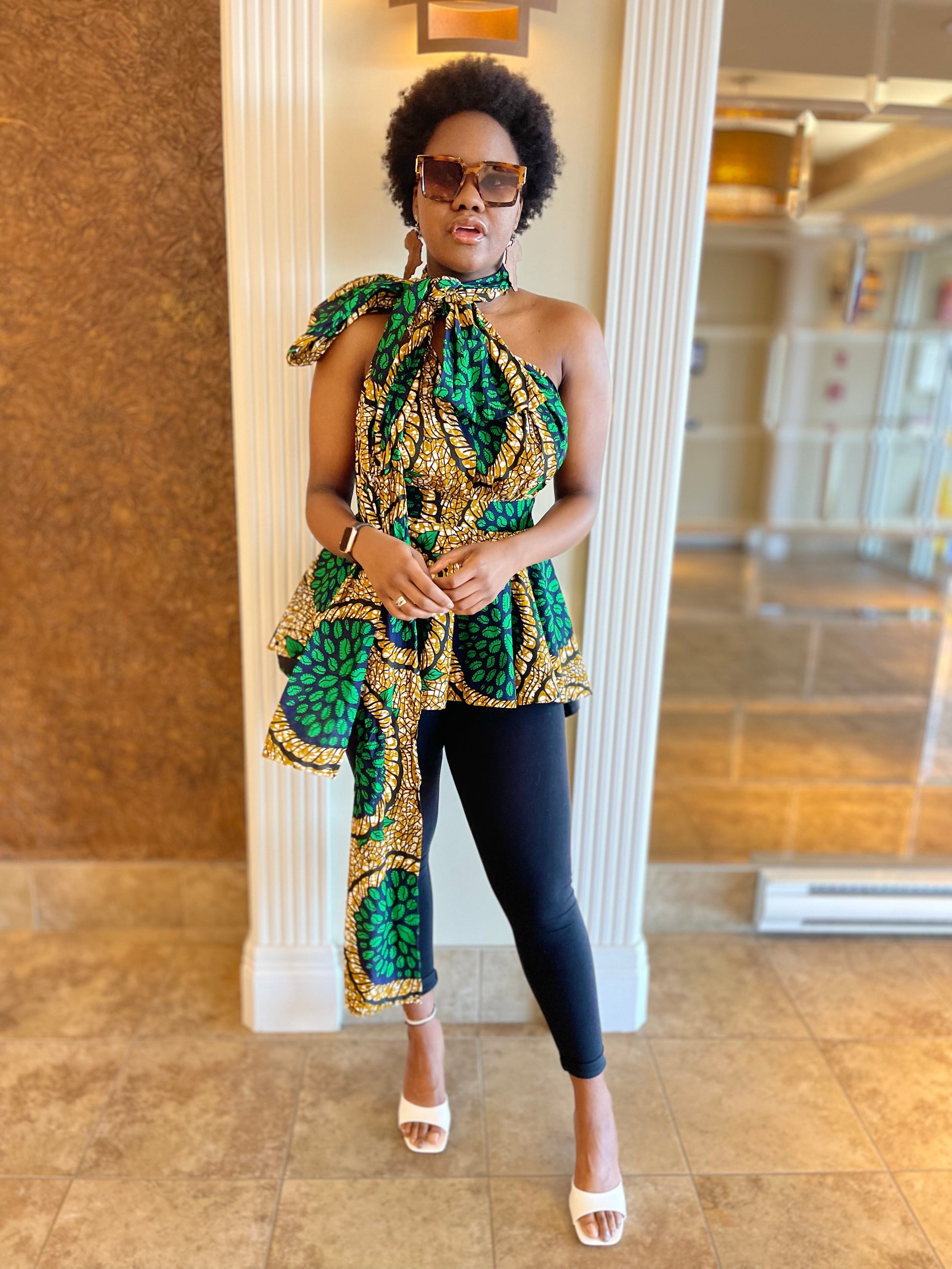 High low online african top