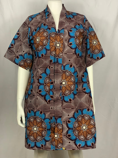 Adama Ankara Print Kimono