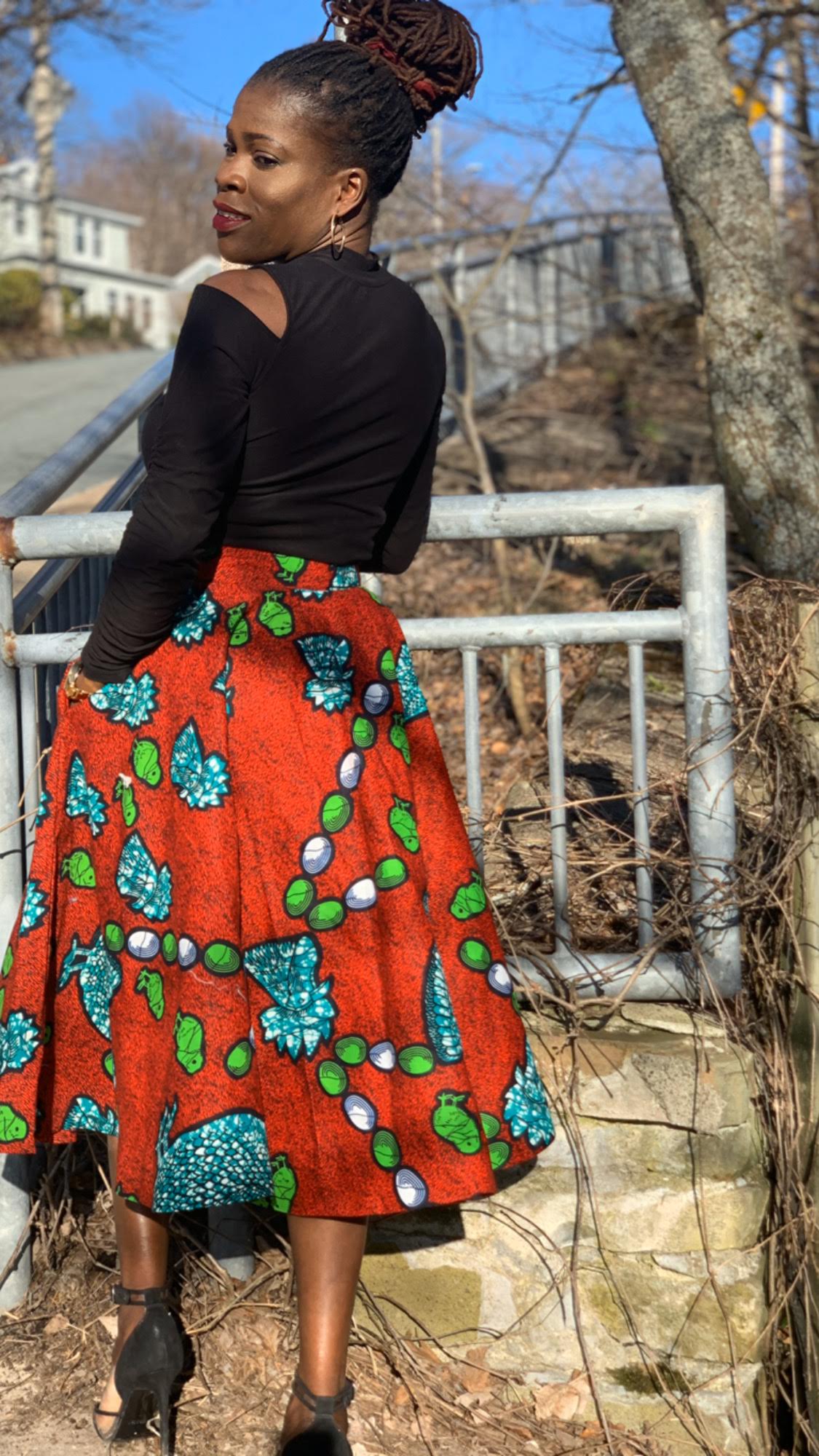 Itunu Ankara Skirt