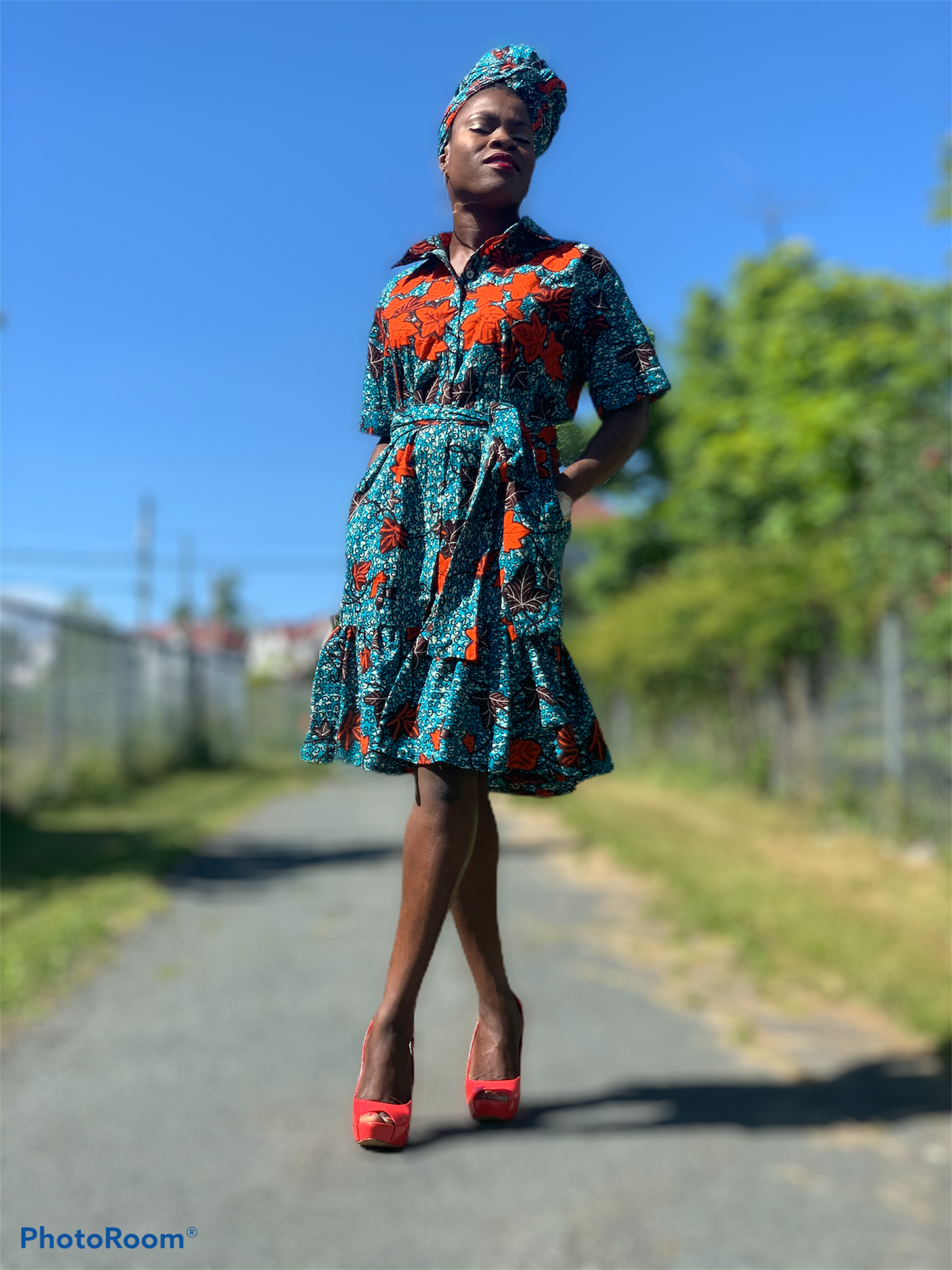 Ankara Shirt Dress, Ankara Dress, Shirt Dress, African Print