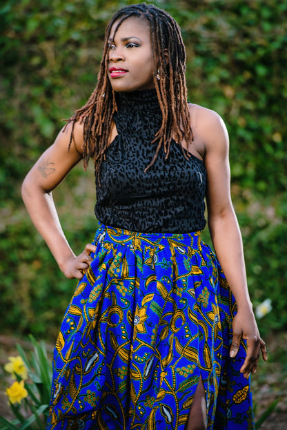 ADAEZE AFRICAN PRINT SKIRT