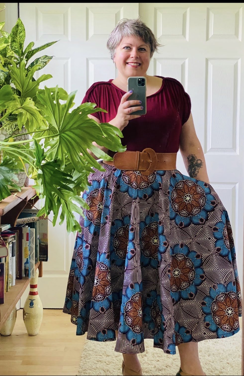 Itunu Ankara Skirt