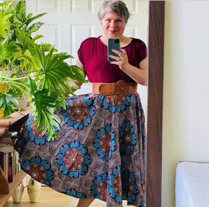 Itunu Ankara Skirt