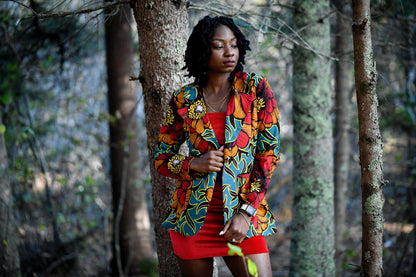 Ankara Blazer- Pre Order