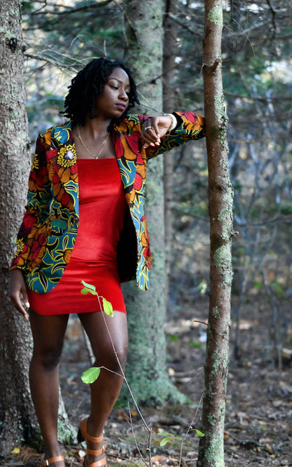 Ankara Blazer- Pre Order