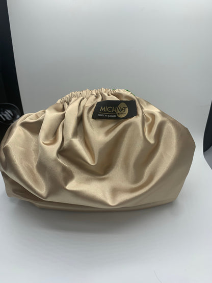 African Print Satin Lined Hair Bonnet