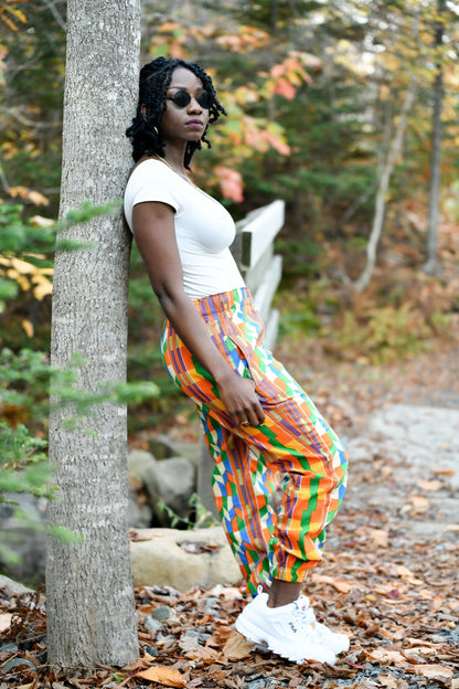 Ally African Print Jogger Pant