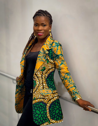 Ankara Blazer- Pre Order
