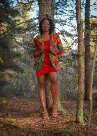 Ankara Blazer- Pre Order