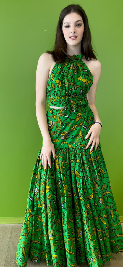 Kate maxi tiered skirt